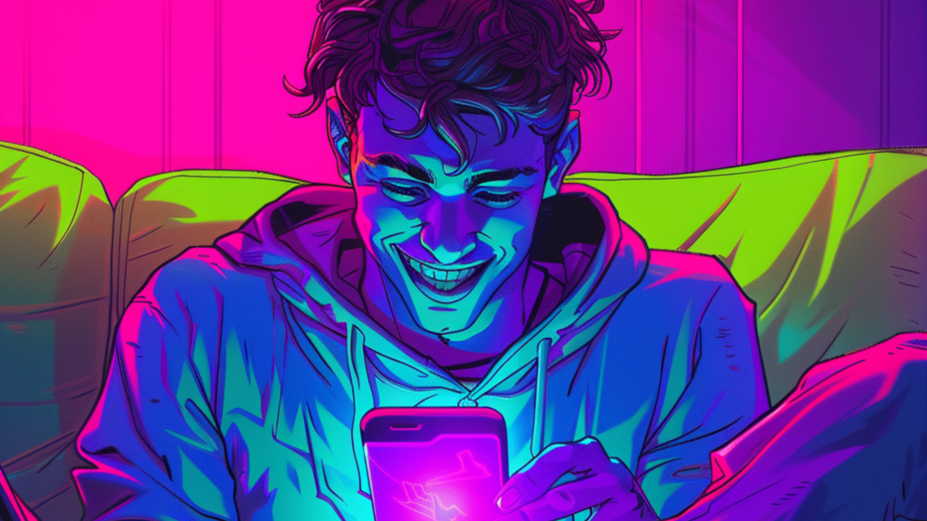 A crypto trader staying updated with Pulse